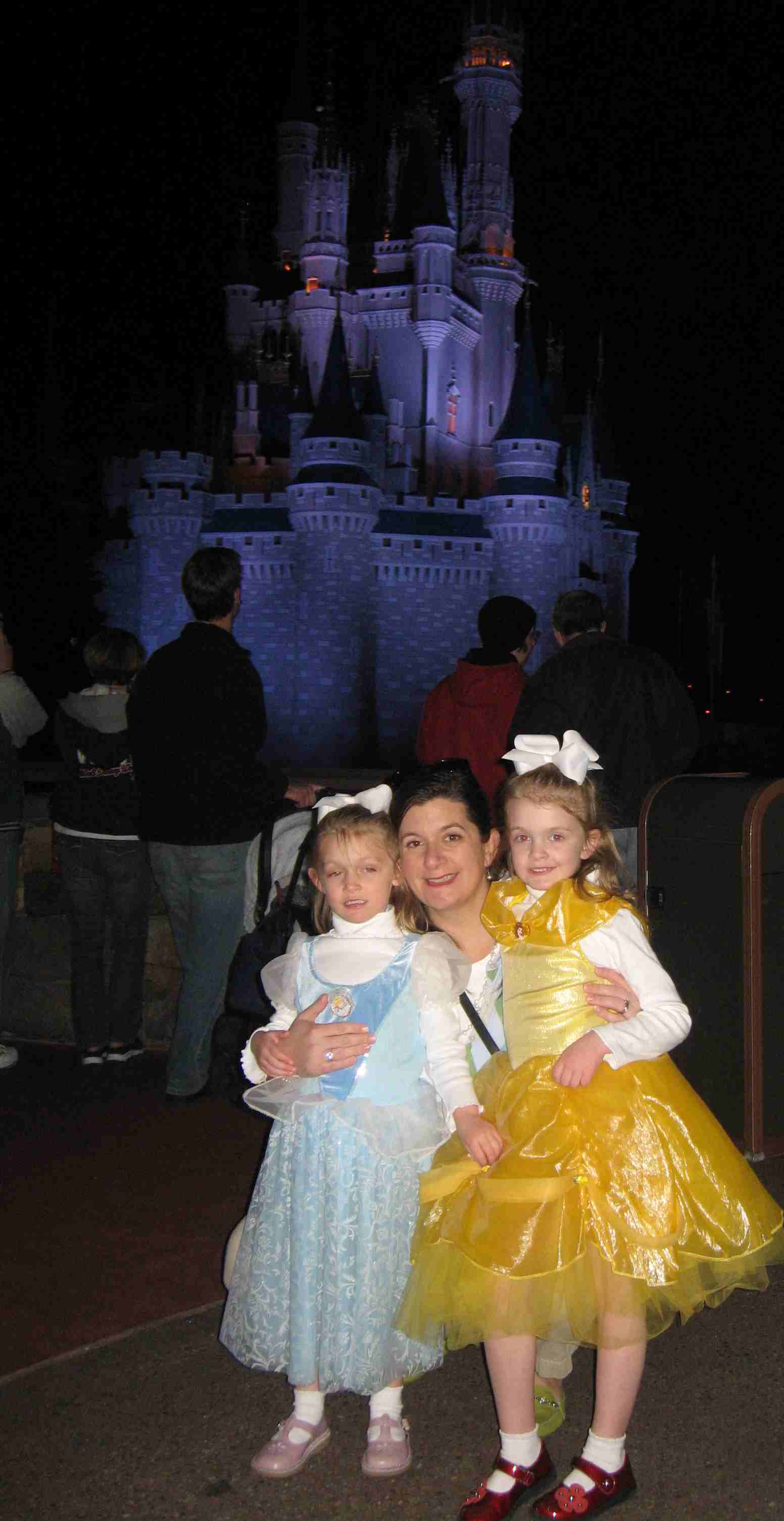 WDW BJC with Cinderellas castle at night.jpg
